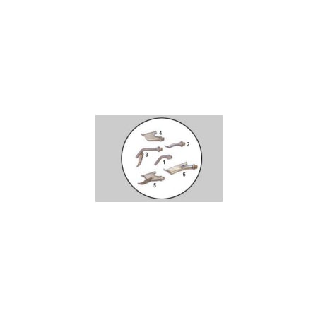 Professional Plastics Welding Tip, Speed Tip SSD .156 Each HWELDTIPSPEEDSSD.156